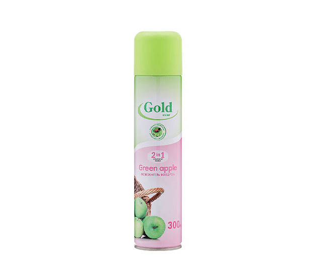 GOLD MINT ჰაერის გამწმენდი მწვანე ვაშლი 300მლ